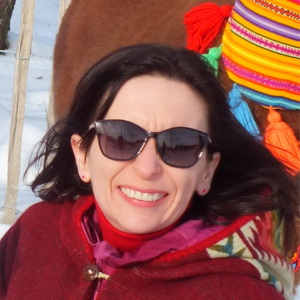 Alpakoterapeutka z Alpakami.